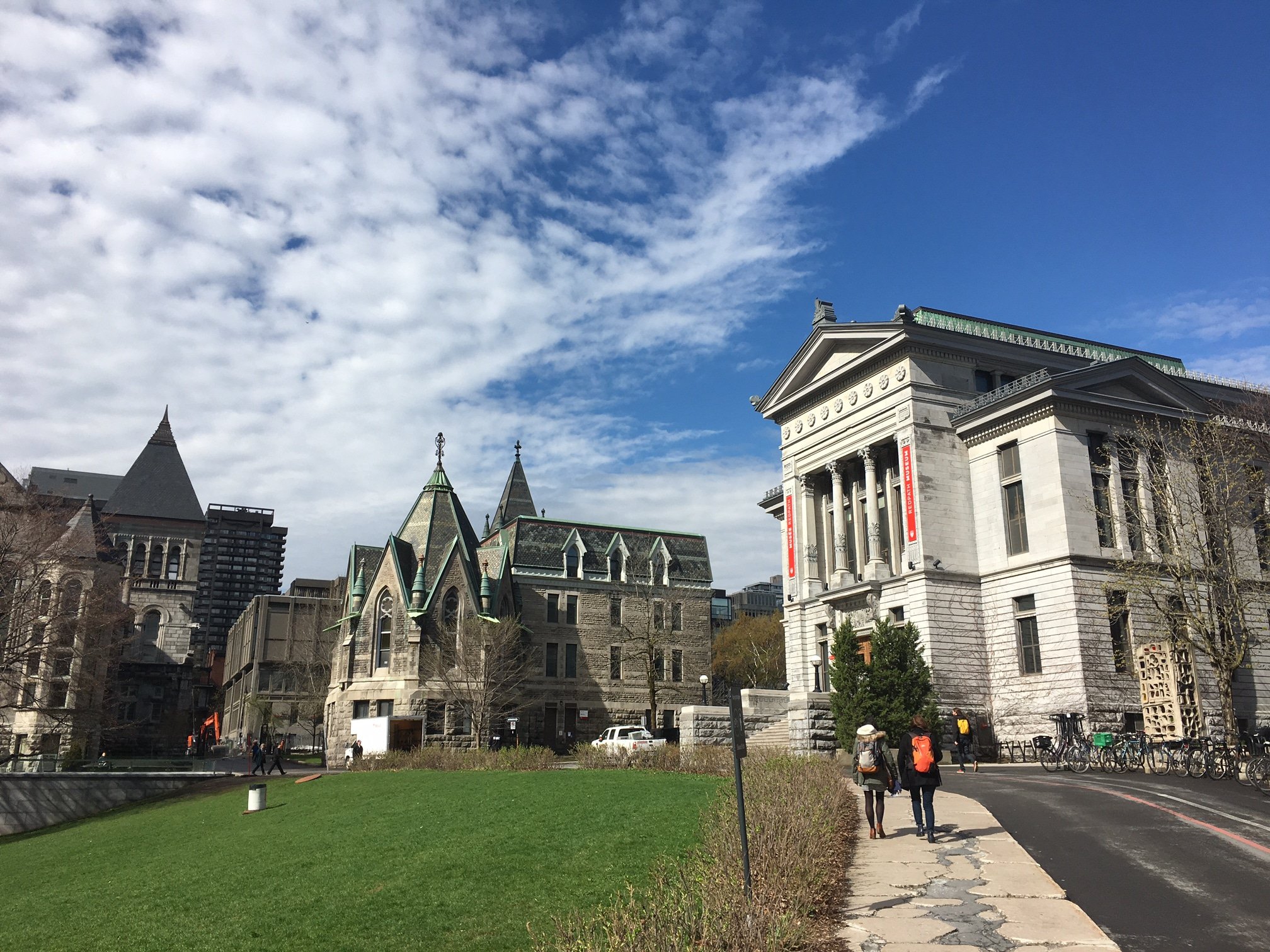 Musée Redpath sur le campus de Mc Gill à Montréal