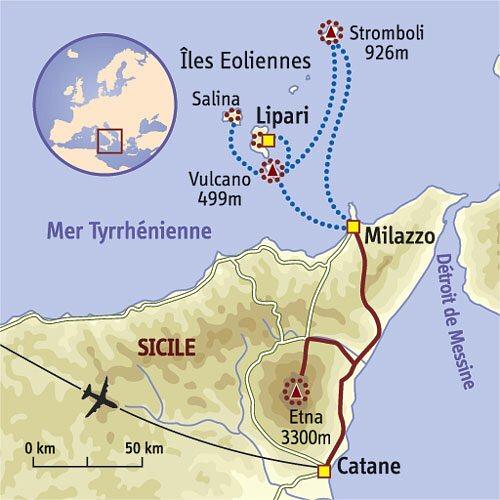 Carte nord sicile